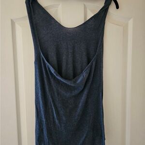Free People Navy Tank Top